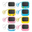 < Pluscloth > Móc khóa máy tính bảng viết Lcd mini có bút – Doodle Notepad có thể xóa được đầy màu sắc Tấm phác thảo di động cho ba lô trẻ em Bảng vẽ vui nhộn quyến rũ cho du lịch và trường học Mini