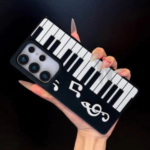 Dành Cho Samsung S26 Ultra S25Ultra S24 Ultra S23U S25 FE Ốp Điện Thoại / Thiết Kế Đàn Piano 3D Vỏ Điện Thoại Chống Sốc Cho Galaxy A17 A07 A55 A56 A53 Ốp Lưng Bảo Vệ