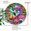 CIFbuy Vintage Flamingo Kim Loại Ký Retro Tín Poster Nghệ Thuật Treo Tường Trang Trí Cho Nhà Bếp Thanh