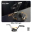 Giá Đỡ Điện Thoại Từ Tính WiWU CH-055 Cho Ô Tô, Bàn Làm Việc - Hợp Kim Nhôm, Xoay 360 Độ, Gập Gọn Tiện Lợi