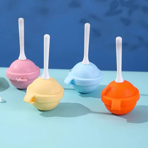 Khuôn làm đá hình kẹo lớn có thể tái sử dụng đa năng cho quả bóng đá, nước ép hoặc sữa chua. Sinh nhật trẻ em vui nhộn