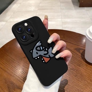 Ốp lưng iPhone hình cá mập silicone lỏng mềm - iP 7/8/X/XS/11/12/13/14/15/16/17/Plus/Pro/Max/Air