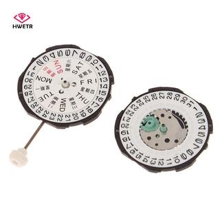 HWETR SL25 / SL28 / SL68 Thay thế chuyển động đồng hồ thạch anh 3 tay song ngữ Lịch kép Phụ kiện sửa chữa đồng hồ cho thợ đồng hồ