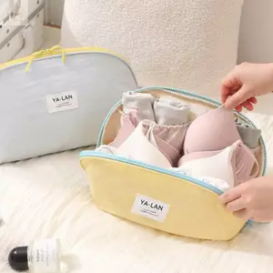 Túi đựng quần áo AWNGD, Túi đựng đồ lót ba trong một di động, Chức năng nén Nhẹ Dụng cụ sắp xếp du lịch đa năng Sử dụng du lịch