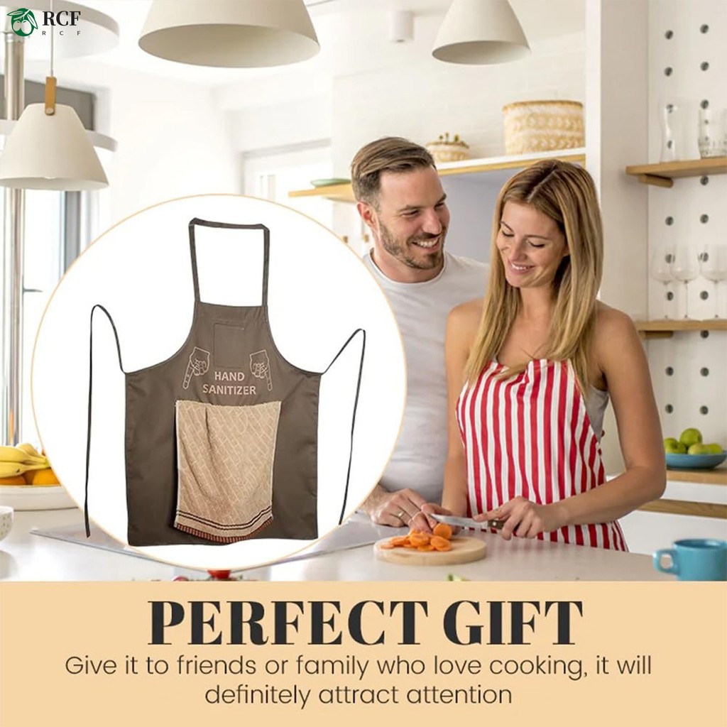 Tạp dề Prank Chef 's Tạp dề Prank sáng tạo Bảo vệ nấu ăn với dây đeo có thể điều chỉnh cho thịt nướng nhà bếp