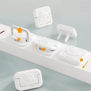 ổ điện cao cấp giữ an toàn cho bé [Màu sắc đẹp, có quai tháo ra dễ dàng]