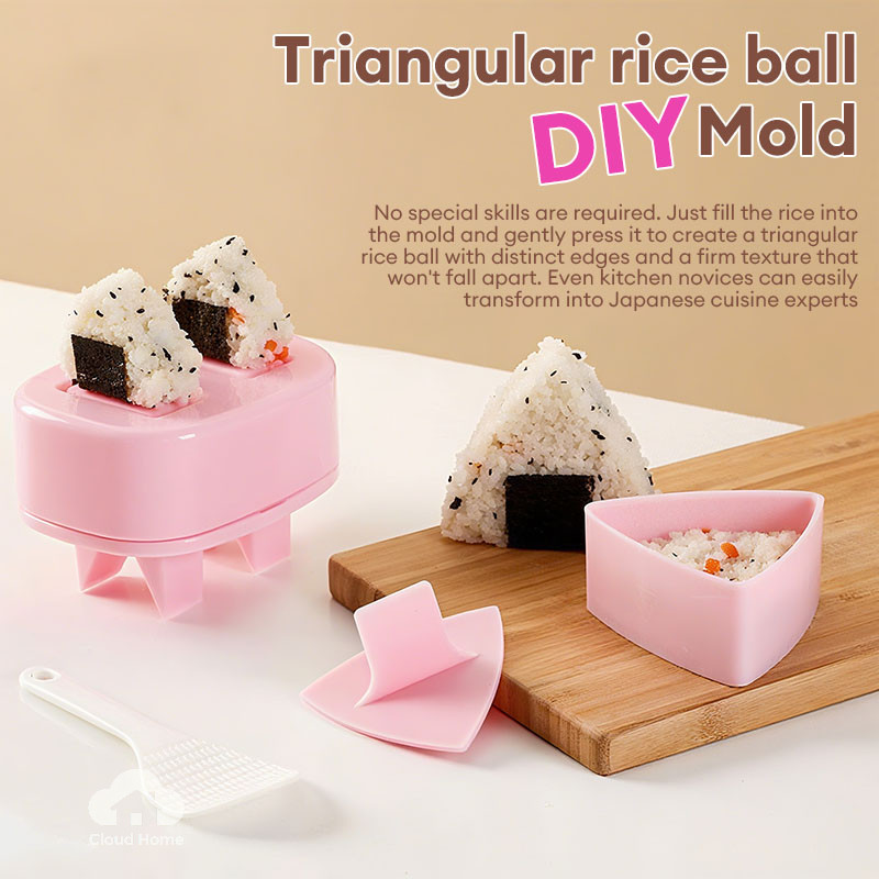 🌤️COD🌤️khuôn làm cơm nắm tam giác, sushi đủ kích thước CHUYÊN DÙNG TIỆN LỢI