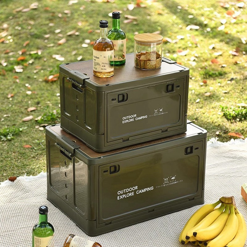 Camping Outdoor Foldable Gear Organizer - Hộp Đựng Máy Tính Bảng và Đồ Du Lịch