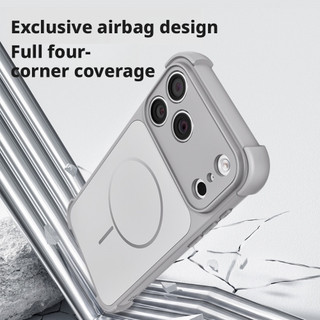 Tức thì 17 silicone lỏng cho iPhone 17 16 12 hộp đựng túi khí bốn góc lớn chống rơi với thiết kế cạnh mềm hút vỏ điện thoại đơn giản có màng ống kính