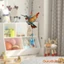 Chuông gió chim ruồi Sân vườn Chuông gió nhỏ để trang trí tiệc tại nhà Trang trí sân vườn Acrylic