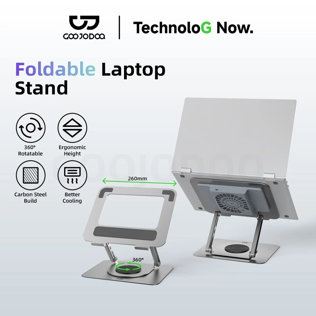 Giá đỡ laptop GOOJODOQ tổng thể