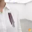 Đính Hạt Phù Hợp Với Pin Mặt Dây Chuyền Bạc Đỏ Hạt Viền Thổ Cẩm Thiết Kế Cổ Điển Cho Nữ Trang Sức Sự Kiện Trang Sức Mới