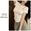 Milyfashion Modal Công nghiệp nặng đính kim cương phù hợp với mọi trận đấu Slim-fit Slimer Look Solid Color T @