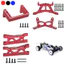 Dành Cho Losi 1 / 24 Micro-B 2S 2WD Kim Loại Phía Trước Phía Sau Tháp Sốc Hợp Kim Servo Gắn Giá Đỡ Hợp Kim Phía Sau Tay Điều Khiển Thấp Hơn RC Xe Nâng Cấp Phần