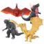 Godzilla 2 King of Monsters Movie Ghidorah Red Lotus Millennium Bộ sưu tập mô hình đồ chơi khớp có thể di chuyển được