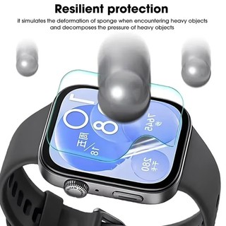 3 Hydrogel Mềm Phim Cho Huawei Watch Fit 5 4 3 Pro Đồng Hồ Thông Minh Bảo Vệ Màn Hình Cho Huawei Watch Fit 4Pro 5Pro 3 4 5 Full Cover HD Phim Mềm Trong Suốt