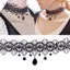 AqToCna Thời Trang Gothic Ren Retro Choker Cổ Hoa Mặt Dây Chuyền Nelace Trang Sức AqToCna