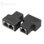 Ge 1 đến 2 LAN ethernet Cáp mạng RJ45 Splitter Plug Adapter Connector n
