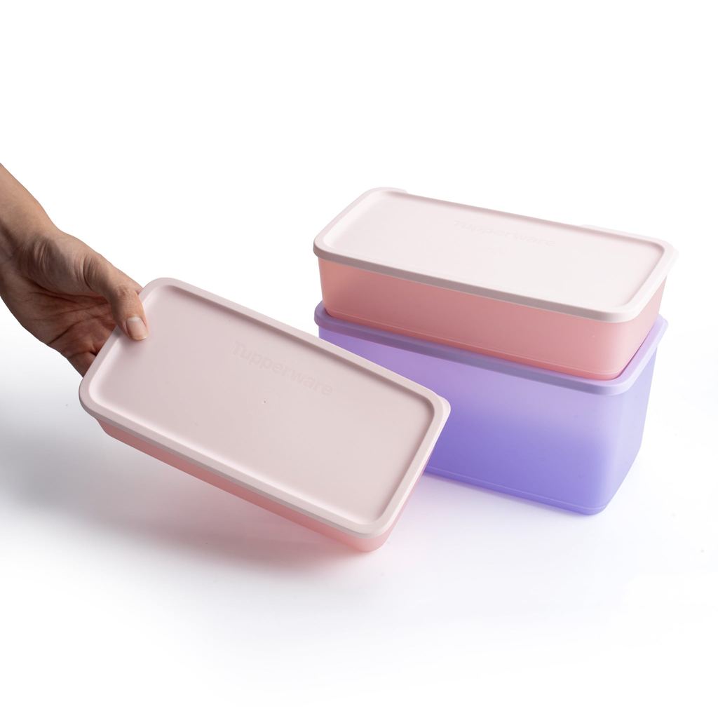 Hộp Trữ Mát Tupperware Bộ 6 Hộp ( 2h 1L + 2h 1.4L + 2h 3.1L) Cubix  - Chính Hãng Tup Việt - Tươi Mát