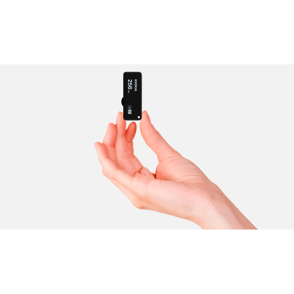 USB 3.2 KIOXIA TransMemory U365 64GB upto 150MB/s LU365K064GG4 Đen  - Bảo hành 5 năm