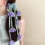MJnmc Lily Of The Valley & Tulips Floral Sccrunchie Hair Tie With Dangling Ribbon Accents - Phụ kiện tóc Ethereal dành cho nữ mới