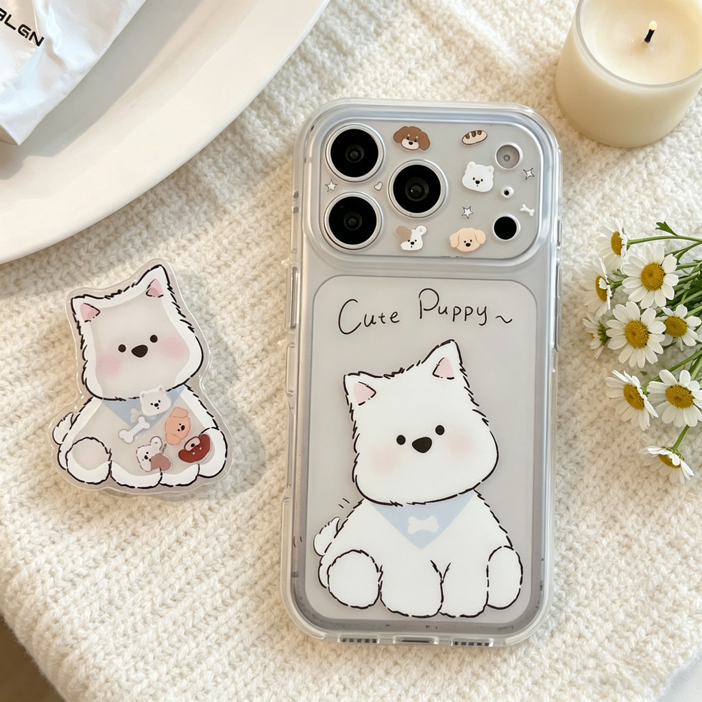 【Giao hàng nhanh】Ốp Điện Thoại Thỏ Miffy Chấm Bi Cho IPhone 17 Pro Max 17 16 15 14 ốp lưng iphone