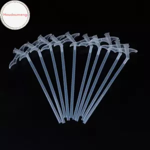 Hooudou 10 Chiếc Ống Bọt Vòi Phun Khoảng Cách Làm Đầy Bọt Polyurethane Keo Kết Nối Ống Thay Thế DIY Cách Nhiệt Ống Bọt VN