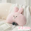 Sang Trọng Dễ Thương Lưỡi Liềm Thỏ Gối Mềm Mại Thoải Mái Phòng Khách Ghế Lưng Đệm Nữ Hoạt Hình Sofa Búp Bê Gối 26.4.28
