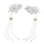 Trẻ Em Cổ Phụ Kiện Tóc Cô Gái Hanfu Mũ Đội Đầu Bước Lắc Tua Rua Trang Sức Handmade Chuồn Chuồn Siêu Cổ Tích Kẹp Tóc