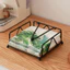 Linh hồn| Giá đỡ khăn ăn thanh áp suất hình chữ V Giá đỡ khăn ăn bằng sắt Giá đỡ khăn ăn cho bàn – Cánh tay có trọng lượng phẳng Giấy vuông Hộp đựng khăn ăn Cocktail cho nhà bếp