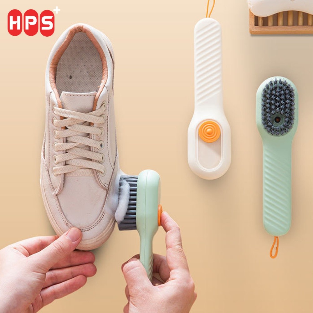 Bàn Chải Cọ Rửa Đa Năng HomeMate 3 Trong 1 Có Bình Chứa Nước Giặt, Bàn Chải Chà Giày Giặt Đồ Cọ Sàn Tiện Lợi