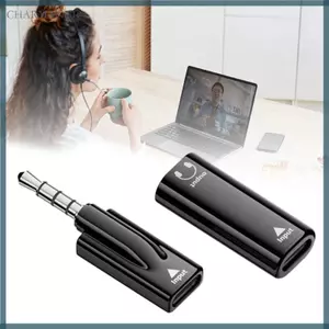 Char 2-Count 3 5mm Nam Nữ Sang USB C Nữ Chuyển Đổi Chống Ồn Truyền