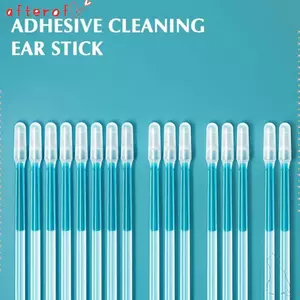 AFTEROF 24 Cái / hộp Dính Bông Tai Tẩy Dính, Nước Rửa Tai Nhỏ / Lớn Dùng Một Lần Bịt Tai, Silicon Mềm Dụng Cụ Tẩy Sáp Tai Người Lớn Tuổi Trẻ Em