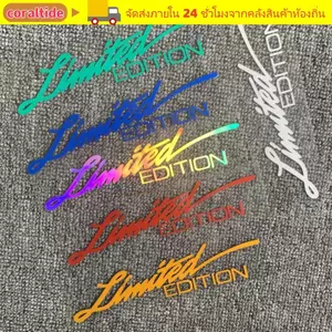 Decal Laser Phản Quang CORALTIDE, Nhãn Dán PHIÊN BẢN GIỚI HẠN, Phụ Kiện Vinyl Trang Trí Kiểu Xe
