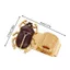 GETVOW Scarab Beetle Pen Clip, Scarab Beetle với Pen Loop Pen Pen Clip, Kim Loại Đàn Hồi Trang Sách Đánh Dấu Văn Phòng Phẩm Phụ Kiện