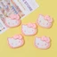 Set Charm Đầu Mèo Hello Kitty Hồng Phấn Size To 31 x 26 mm 🎀 Phụ Kiện Gắn Dép Style Cute Ngọt Ngào Phong Cách Hàn Quốc