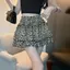 Váy thắt lưng cao in họa tiết da báo gợi cảm cho nữ
