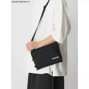 Túi Messenger Nhật Bản nhẹ màu đen