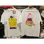 Áo thun SpongeBob SquarePants Patrick In 200GSM Áo thun cổ tròn chất lượng mềm 0511