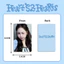HT3 8 Cái / bộ Hearts2Hearts LOMO Card JIWOO SMTOWN Bưu Thiếp Bộ Sưu Tập Ngôi Sao Ngoại Vi TH3