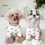 Áo sơ mi chó dài tay co giãn in hình trái tim mùa thu mùa hè cho chó nhỏ vừa Quần áo chó con dễ thương cho Chihuahua Schnauzer Trang phục thú cưng nhẹ cho mèo và chó Thú cưng