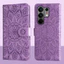 Ví Da Từ Tính Flip Case Cho Tecno Camon 50 Pro Ultra 5G 4G CN5 CN5c CN7c Vỏ Điện Thoại Hoa Hướng Dương Nổi