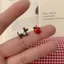 Hoạt Hình Sáng Tạo Dachshund Chó Sao Biển Bông Tai Dễ Thương Niche Độc Đáo Apple Phù Hợp Với Bông Tai Tươi Bông Tai Nữ