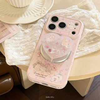 [Sheren] Ốp điện thoại giá trị cao Sweetheart Cat Thích hợp cho i17 16 15 14 13 12 11 pro max Vỏ bảo vệ chống sốc