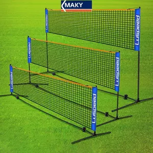 Lưới cầu lông gấp di động MAKY 5M khung ổn định, dùng cả trong nhà và ngoài trời
