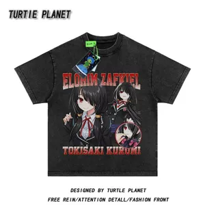 Áo Thun Tay Ngắn Cổ Tròn Phong Cách Anime Shizaki Mới Nhất - Đồng Thương Hiệu