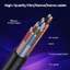 Cáp đồng trục Micro HDMI sang HDMI 2.1 có phích cắm HDMI 90 độ, 8K @ 60Hz 4K @ 120Hz, 0,3m / 0,6m / 1,2m, Dành cho máy ảnh kỹ thuật số, máy quay phim, HDTV, OD 2.5mm siêu mịn, 48Gbps
