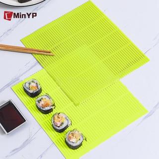 CMinYP DIY Silicone Sushi Con Lăn Thảm Có Thể Giặt Được Tái Sử Dụng Cuộn Sushi Khuôn Thảm DIY Thực Phẩm Cán Cơm Cán Máy Làm Bánh Cuộn Miếng Lót Vinh Quang
