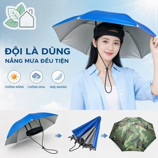 Mũ Ô Câu Cá Có Thể Gập Lại, Chống Nắng và Nhẹ Cho Du Lịch Ngoài Trời