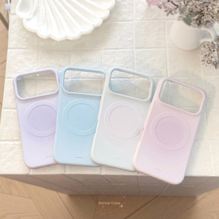 [Sheren] Macaron Smudge Phone Case Thích hợp cho i17 16 15 14 13 12 11 pro max Vỏ bảo vệ chống sốc